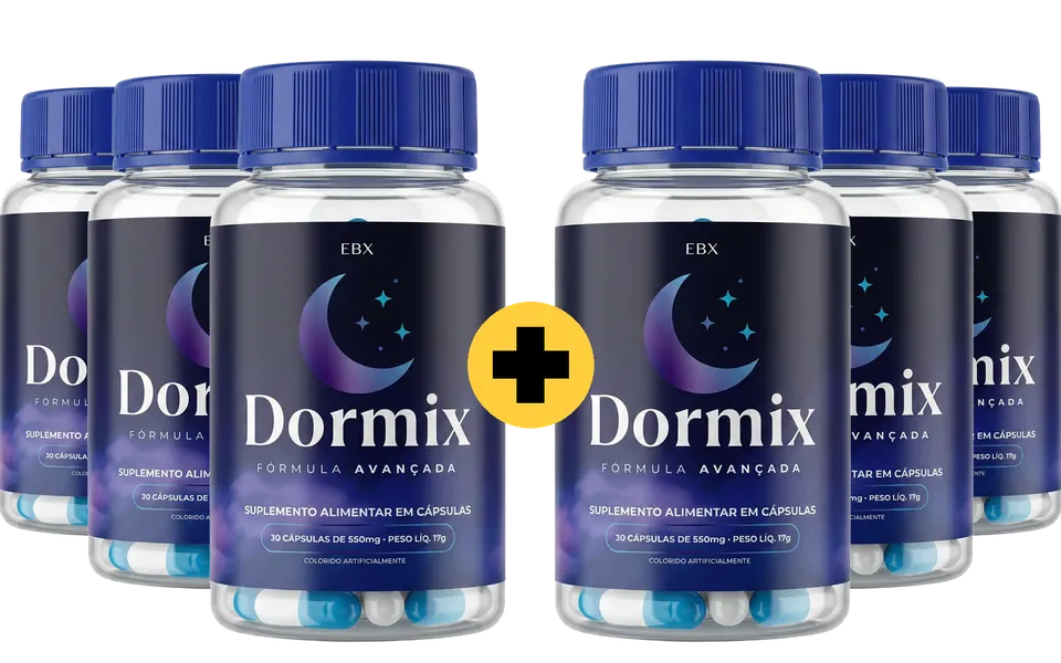 Kit Dormix compre 3 leve 6 frascos